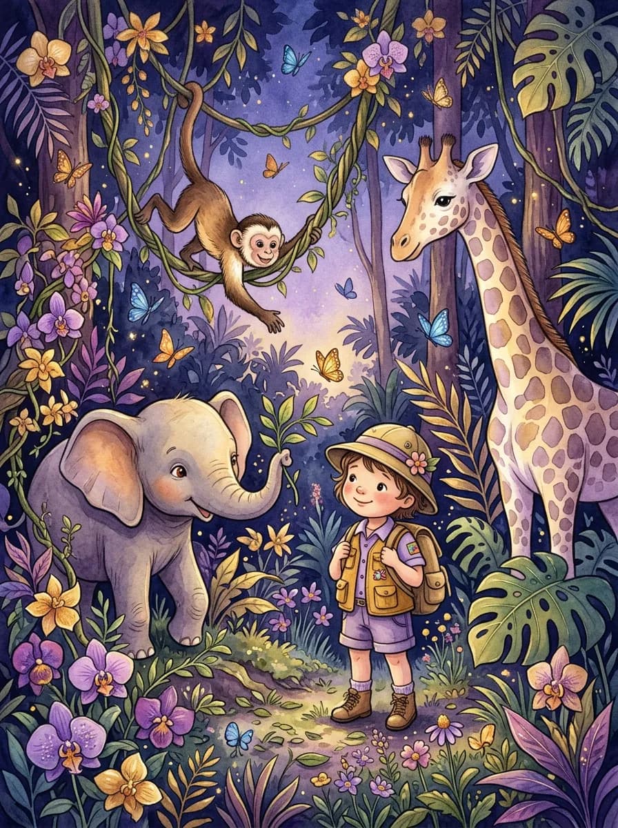 Jungle adventure theme